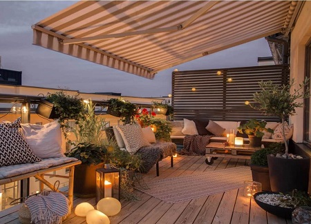 Toldos aticos Las Matas