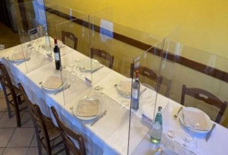mampara restaurante Pozuelo de Alarcon